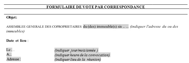 copro vote 