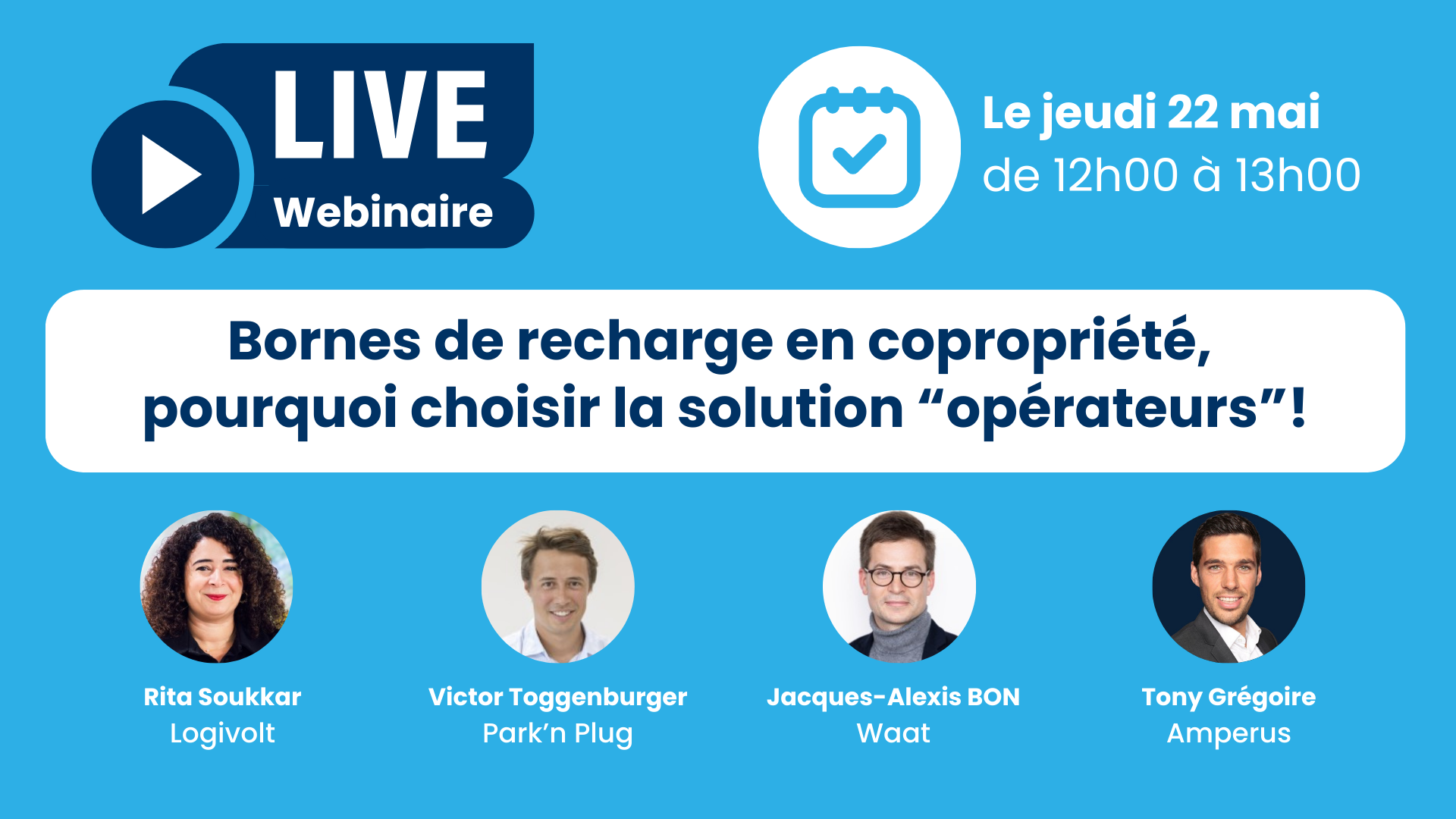 Webinaire Bornes de recharge en copropriété