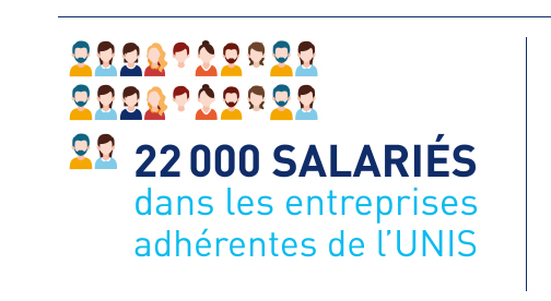 22 000 salariés dans les entreprise adhérentes de l'UNIS